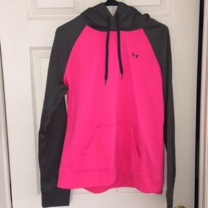 Bright Pink Under Armour Hoodie